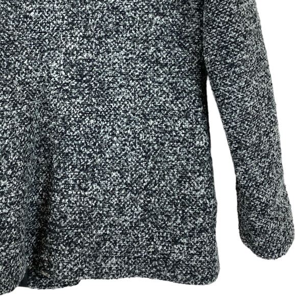 London Fog Blended Wool Coat  Black and White  size Small - Picture 8 of 9